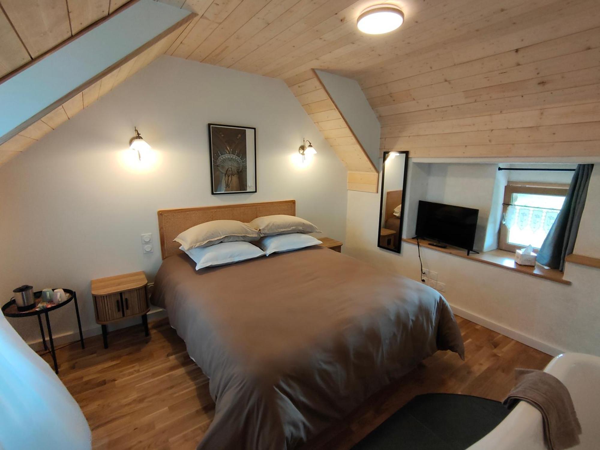 Chambres D'Hotes, Zimmer, Domaine De Kervennec 카레 플루게 외부 사진